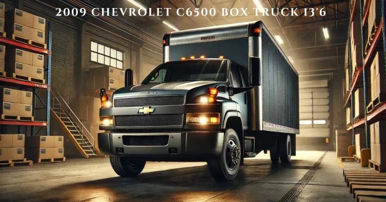 Ultimate Guide to the 2009 Chevrolet C6500 Box Truck 13’6: Power, Durability, and Versatility