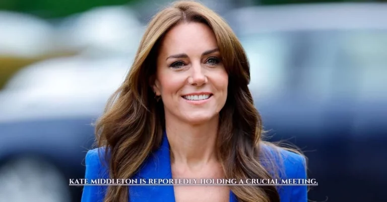 Kate Middleton is Reportedly Holding a Crucial Meeting: What It Means for The Royal Family and Charitable Initiatives